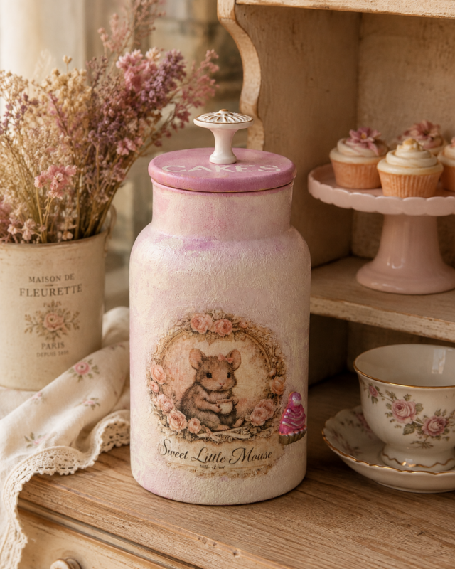 Pot à cakes "Sweet Little Mouse"
