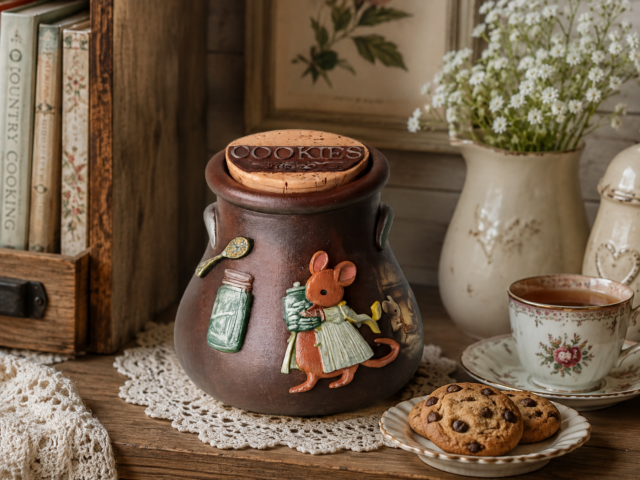 Pot à Cookies "Ma petite souris d'amour"