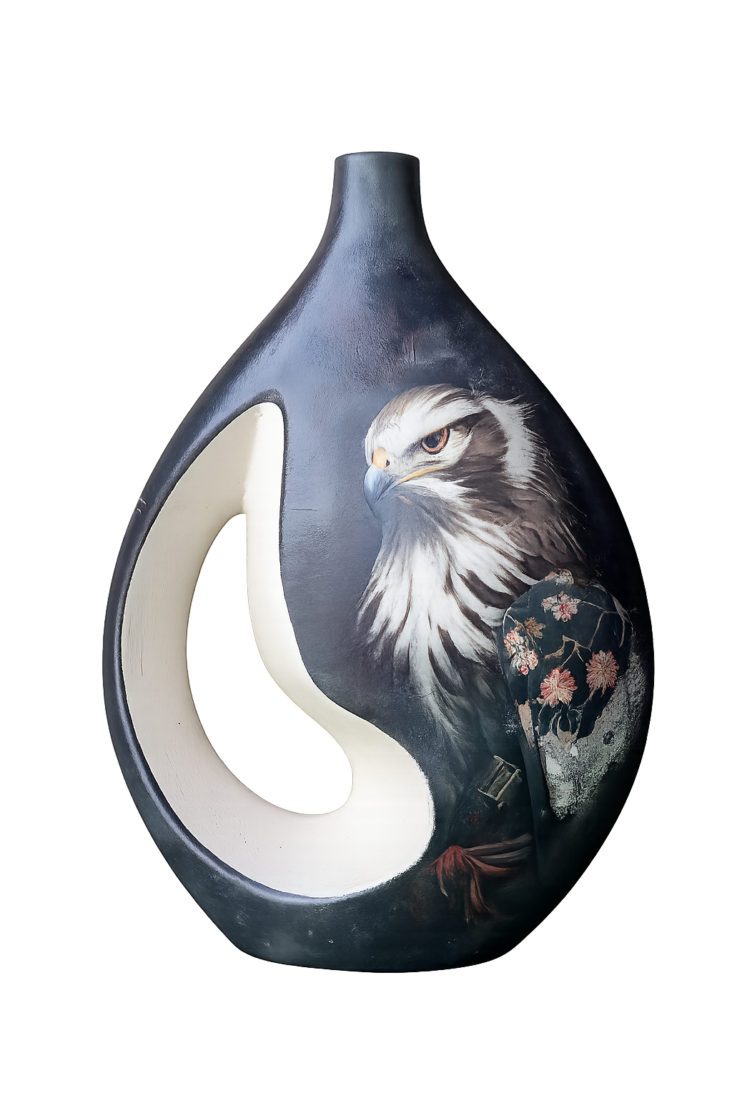 Vase poignée "Lion et Aigle" - Image 4