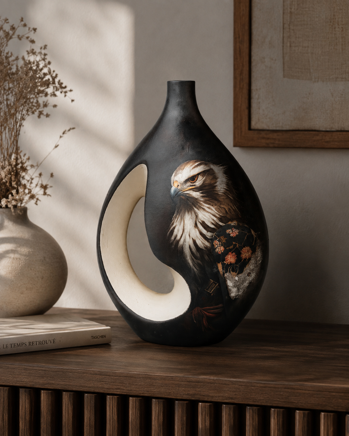 Vase poignée "Lion et Aigle" - Image 5