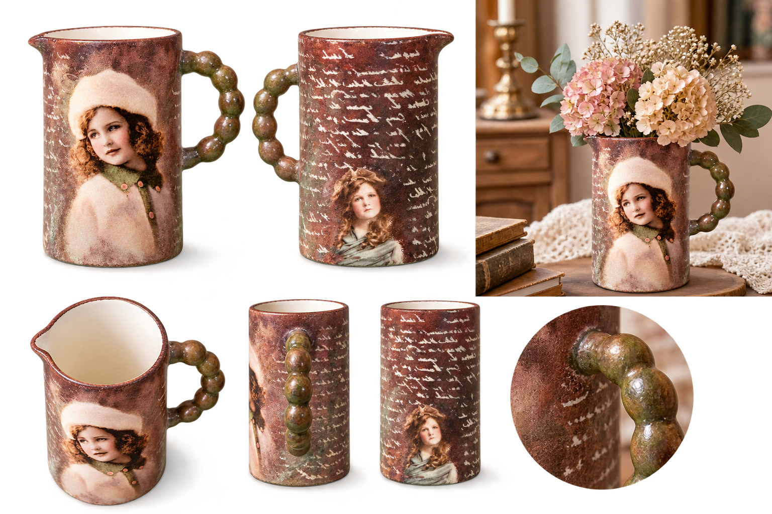 Pichet "Jeune fille Old-time"