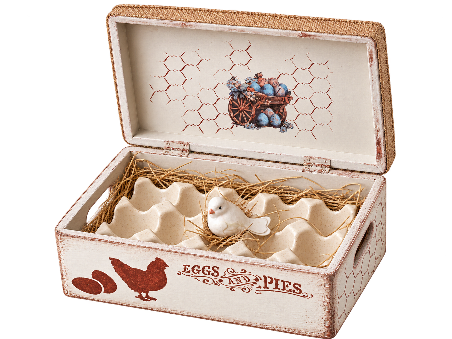 Boîte à oeufs "Campagne" - Image 3