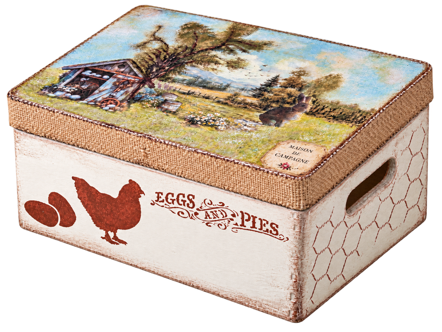 Boîte à oeufs "Campagne" - Image 2